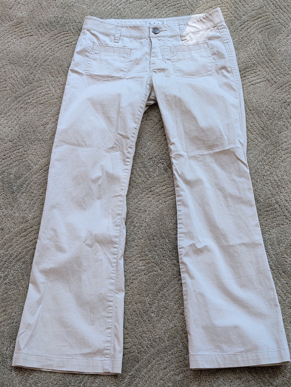 CAbi Soft Cream Casual Pants